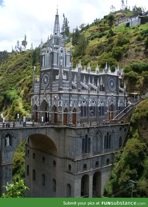 Cathedral in Colombia, South America