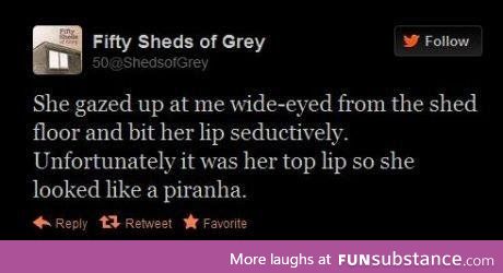I bet you bit your top lip :)