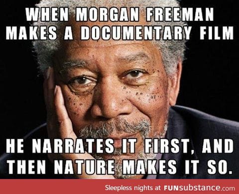 How Morgan Freeman's Narrations Works