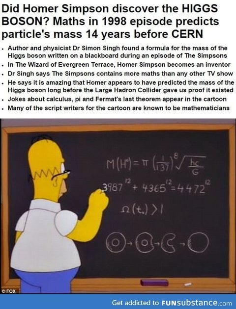 Homer does a prophecy