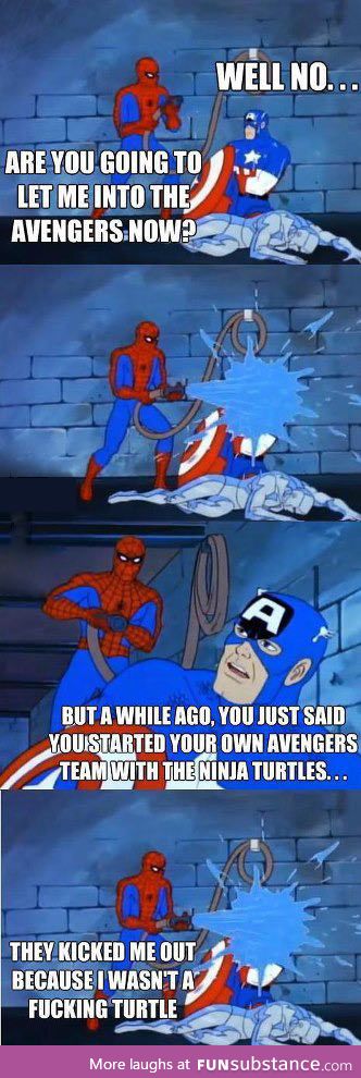 Poor Spiderman