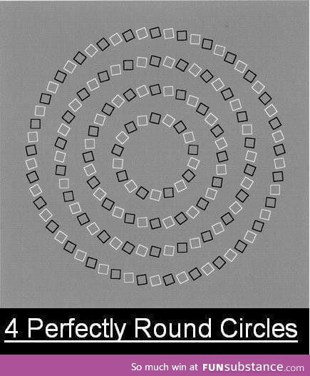 4 perfect circles