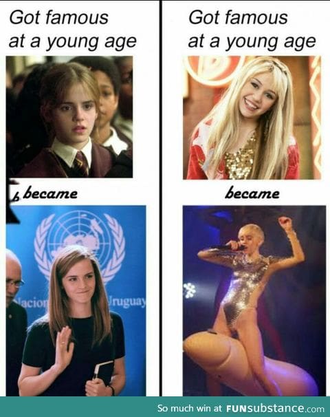 Emma watson vs. Miley cyrus