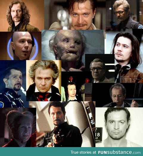 Sure, Johnny Depp is a very versatile actor. But have you seen Gary Oldman?