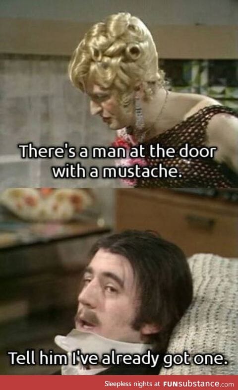 Man at the door