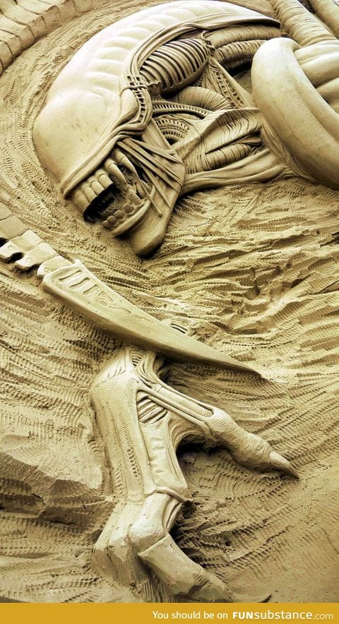 Sand sculpture