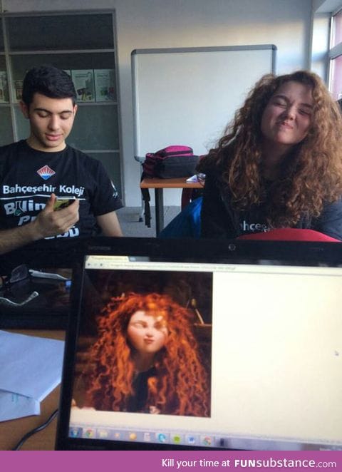 You found merida