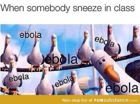 You better not sneeze