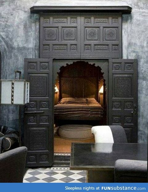 A wonderful secret room