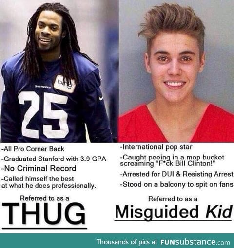 Thug vs Misguided Kid