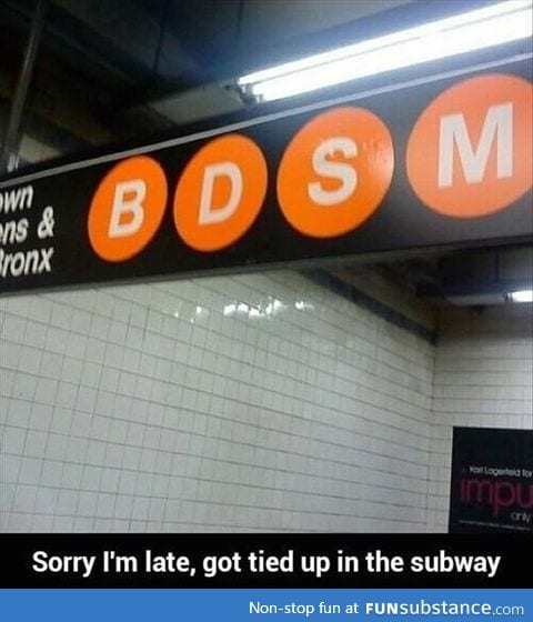 50 shades of subway