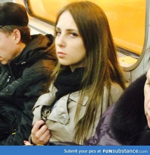 Meanwhile on subway …