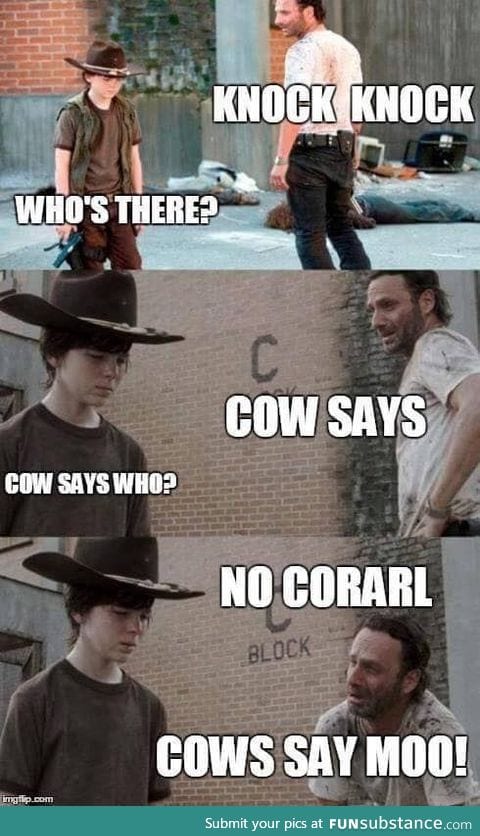Get your sh*t together, Carl!