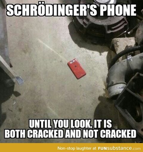 Nothing Scares Me More Than Schrödinger's Phone