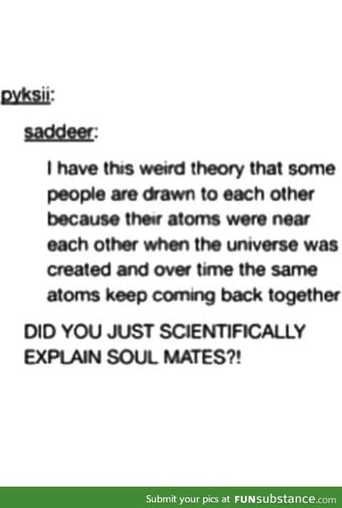 The scientific theory of soulmates
