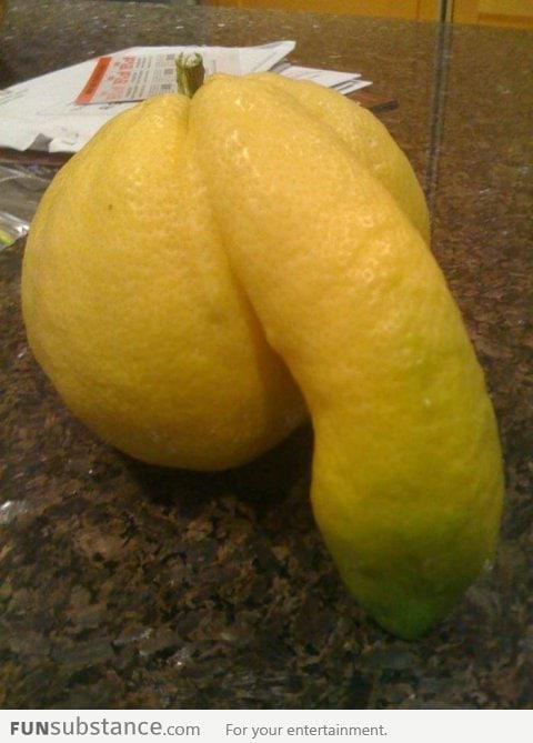 A big lemon