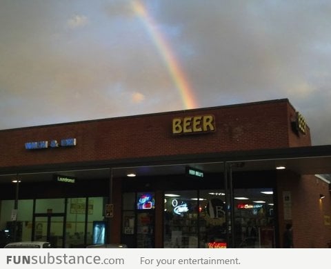 I finally found the end of the rainbow!