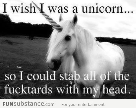 I wish I was a unicorn