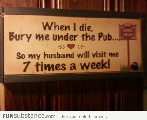 Meanwhile at the pub