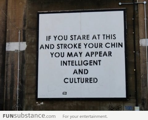 Found this funny poster in Brick Lane st In London