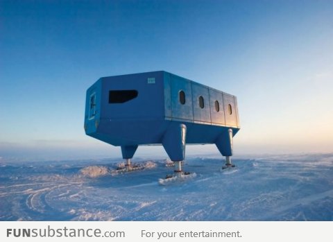 Research Base in Antarctica