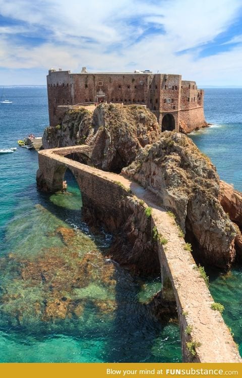 Abandoned ocean fort