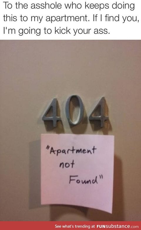 404 apartment not found