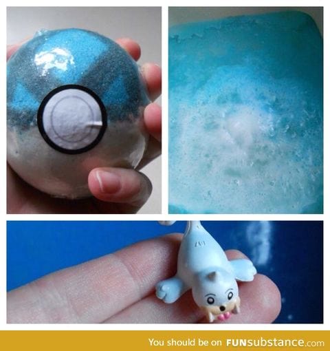You can buy a Japanese cherry blossom scented Pokémon bath bomb with a surprise Pokémon