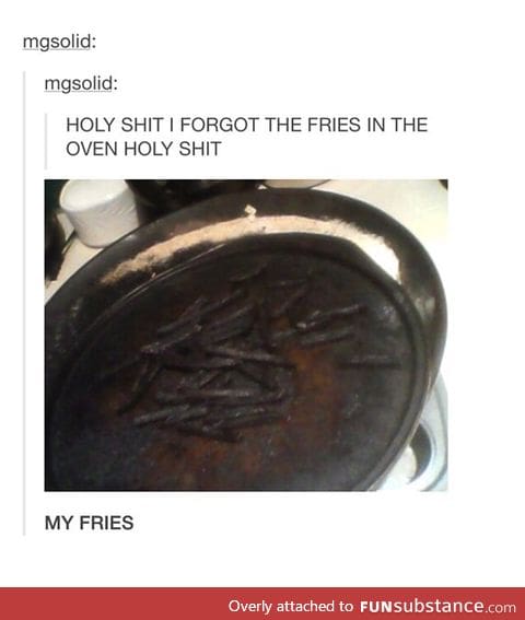 Not the frenchiest fries