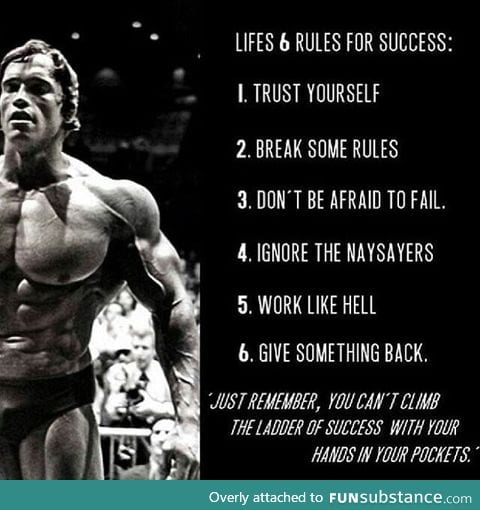 The rules for success