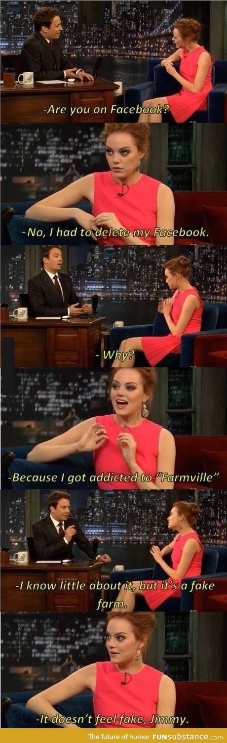 Emma Stone and I quit Facebook for the same reasons