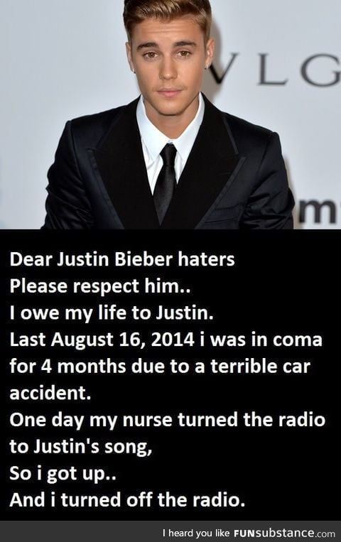 Dear Justin Bieber haters