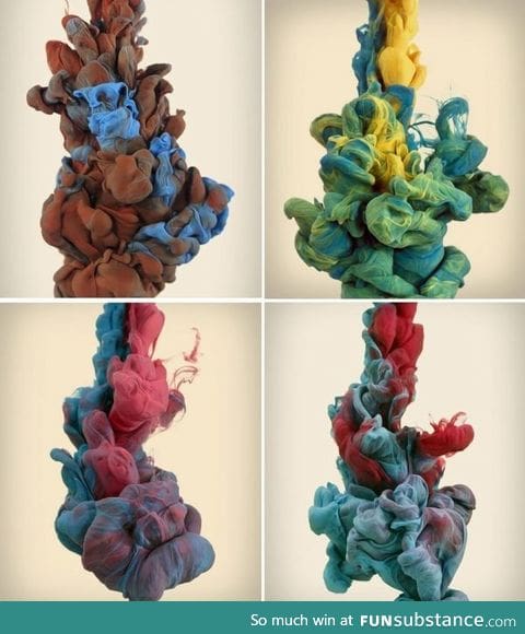 High-speed pics of ink in water