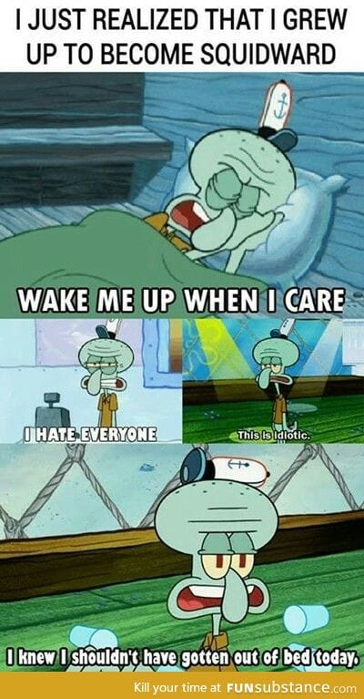 Who else grew up to be Squidward?