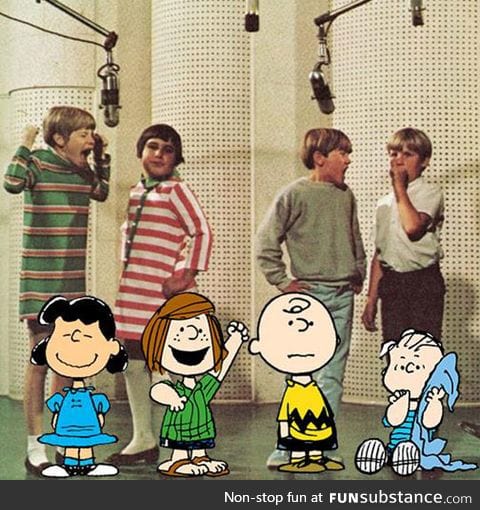 The voices behind the peanuts characters