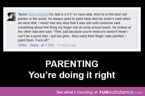 Parenting win