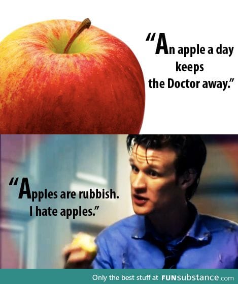 Apples are rubbish