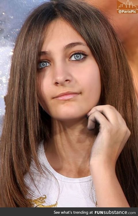 So this is what Michael Jackson's daughter looks like!