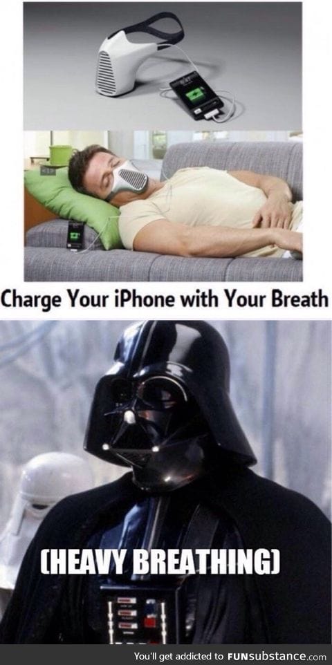 The future is here and Darth Vader likes it