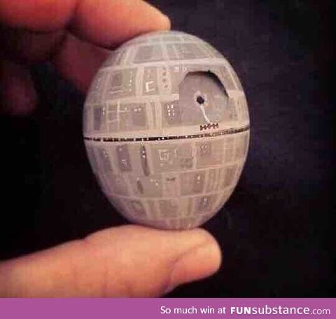 Death star easter egg