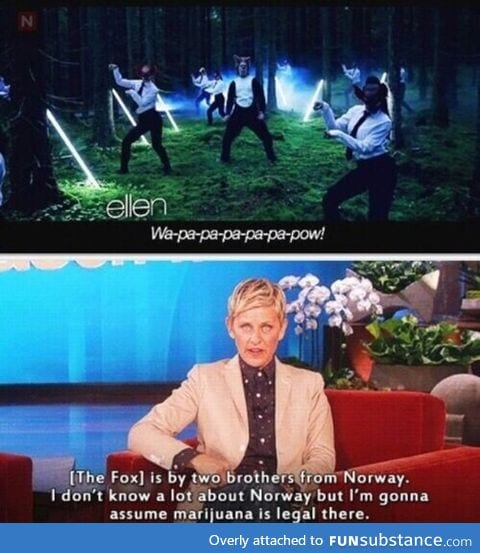 Ellen knows all