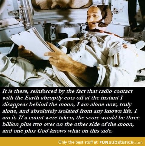 Astronaut Michael Collins from Apollo 11