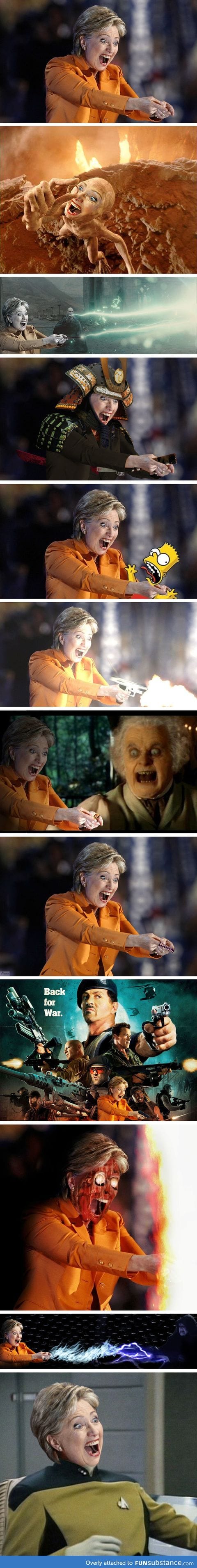 Hillary clinton photoshop
