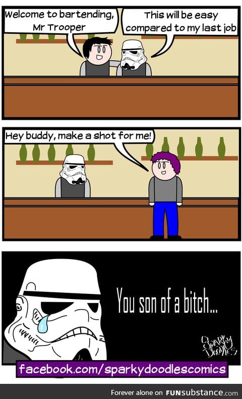 Stormtrooper Career Change