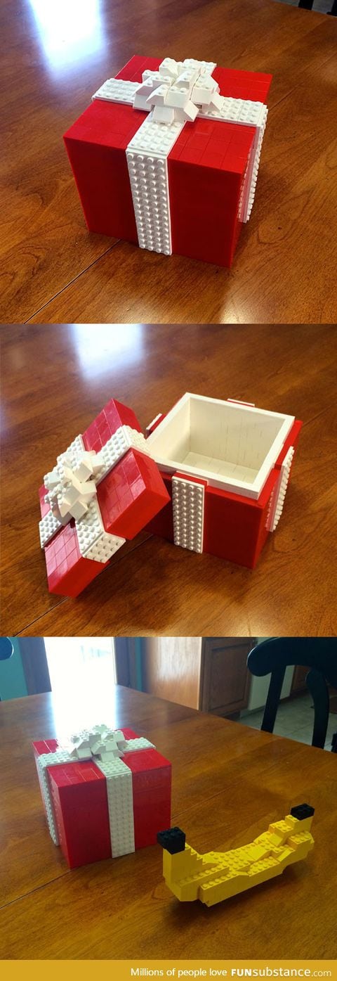 Cool lego gift box