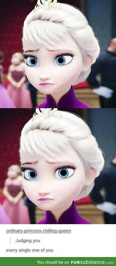 Elsa thinks you let go a bit too much