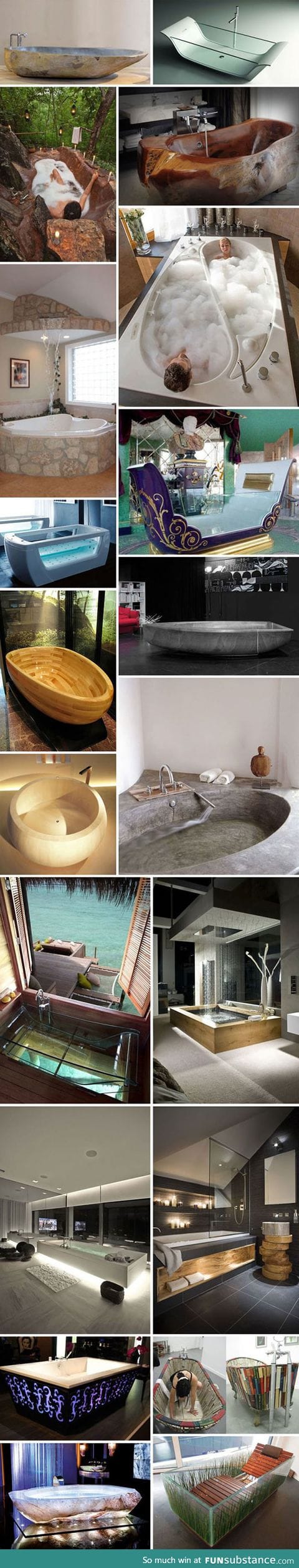 Awesome bathtubs that make you want to jump in