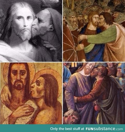 I think Judas's biggest crime was never understanding personal space