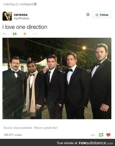 One direction irl