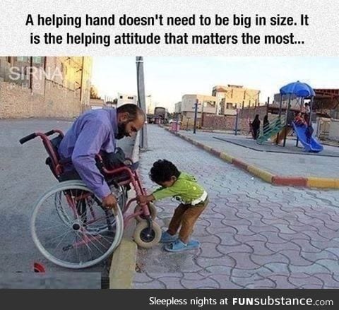 Helping hand